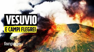 I Campi Flegrei non c’entrano nulla col Vesuvio differenze e rischio eruzione [upl. by Sirrad160]