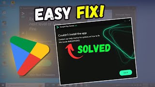 How to Fix Google Play Games Beta PC Not Working  100 Working Trick [upl. by Nidia]