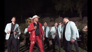 EL BLANCO DE SINALOA FT BANDA VIENTO DE ORO  BANDIDO DE AMORES Video Oficial En Vivo [upl. by Harhay]