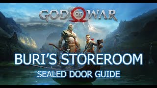 How to Open Sealed Door Buris Storeroom  God of War 4 [upl. by Sinai653]