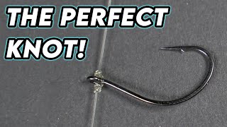 Keep Your Hook Facing UP How To Tie the Best Knot For Dropshots updated [upl. by Eahsat]