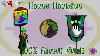 OSRS 100 Hosidius Favor Guide  Ironman Approved [upl. by Jamaal]