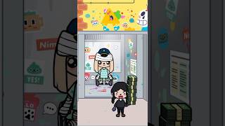 ye police and thief toca boca world shorts tocaboca tocalifeworld [upl. by Acirne300]