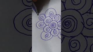 Quick and easy rangoli design rangolidesigns shortsvideo shorts easyrangoli simplerangoli [upl. by Atilrac]