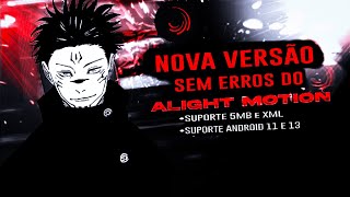 🔴SAIU A VERSÃO DO ALIGHT MOTION SEM ERRO Alight Motion 50 para Android 13 Otimizado 2024 Alight [upl. by Noell]