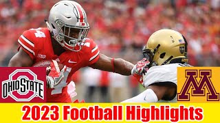 Minnesota vs Ohio State 2 FULL GAME HIGHLIGHTS HD  NCAAF Week 12College Football 2023 [upl. by Malynda]