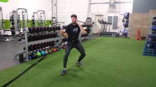 Leland Guillemin Fencing Training  Sled Pull [upl. by Jayne101]