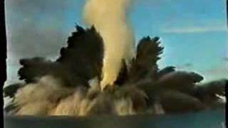 AWESOME VIDEO of depth charge explosion [upl. by Viveca]