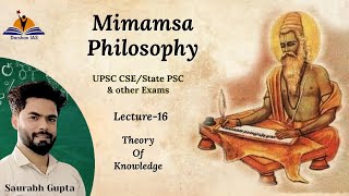 Mimamsa philosophy for UPSC CSE State PSC and other exams [upl. by Pierro]