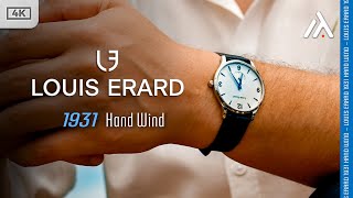 Louis Erard 1931 ETA Peseux 7001 Remonte Manual y sólo 74mm de Altura Chapeau Reloj mecánico [upl. by Sivert626]