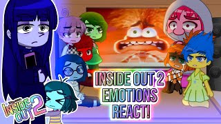 ✨  Inside Out 2 Emotions React To 😨😲  Inside Out 2  Gacha [upl. by Stew]