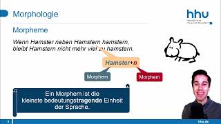 Grammatik Teil 1 Morphologie  Einführung in die Germanistische Sprachwissenschaft [upl. by Eneryt]