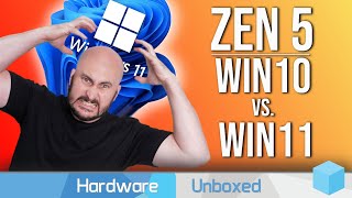 Windows 11 23H2 Sucks Zen 5 KB5041587 Patch Testing  Windows 10 Comparison [upl. by Iznik]