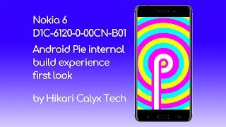 Vlog First look about Nokia 6 2017 with Android Pie internal build installed [upl. by Tuneberg]