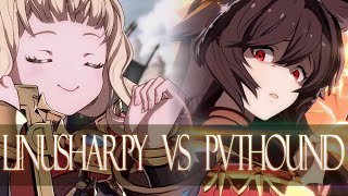 LINUSHARPYCAGLIOSTRO💖LUCILIUS VS PVTHOUND NIERVIRA [upl. by Diamante]