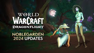 Noblegarden 2024 UPDATES New Mount Quests Transmog Sets Pets amp MORE [upl. by Hassett]