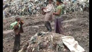 City Dump Phnom Penh Cambodia [upl. by Malkah]