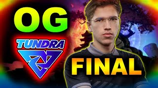 OG vs TUNDRA  FINAL  WEU QUALIFIER  DREAMLEAGUE SEASON 23 DOTA 2 [upl. by Akeenahs]