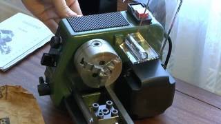 Proxxon PD 250E 1 Распаковка и первые впечатления от станка  Review of the desktop lathe [upl. by Oiracam]