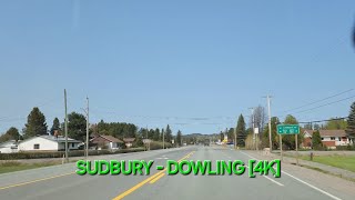 Explore Canada 🇨🇦  A drive through the countryside  Sudbury  Dowling  4K  canada explore 4k [upl. by Cord]