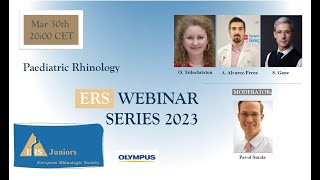 ERS Webinar Series 2023 Paediatric Rhinology [upl. by Janenna]