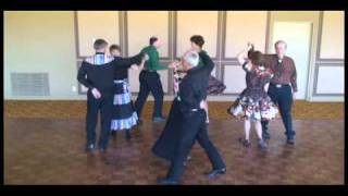 Video Square Dance Lessons  Mainstream Lesson 1C [upl. by Riffle]