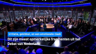 Dit zijn de meest opmerkelijke fragmenten uit het Debat van Nederland  Hart van Nederland [upl. by Arbas]