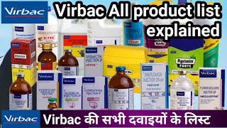 virbac animal health products list explained in hindi shorts shortsfeed youtubeshorts [upl. by Gnex]