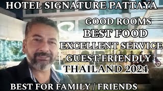 SIGNATURE PATTAYA  Best Hotel For INDIANS In Pattaya THAILAND [upl. by Ham788]