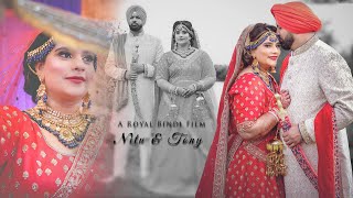 WEDDING FILM 2023 I NITU amp TONY I GURDWARA KARAMSAR ILFORD I ROYAL BINDI [upl. by Nishi]