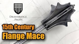 Making a Flange Mace How to Forge a 15th Century Mace [upl. by Marsh]