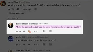 Whats the connection between wave function and waveparticle duality [upl. by Ranit]