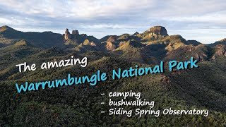 Camping and Bushwalking in Warrumbungle National Park and a visit to Siding Spring Observatory [upl. by Ielak]