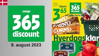 tilbudsavis 365  Tilbudsavis  9 august  coop tilbudsavis  Coop 365discount [upl. by Pizor]