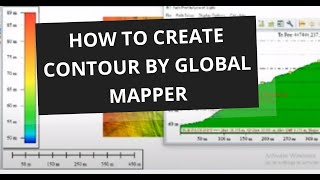 How to create contour by global mapper [upl. by Helga316]