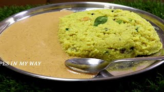 PONGAL RECIPE  திணை பொங்கல்  FOXTAIL MILLET PONGAL WITH CHUTNEY  HEALTHY AND TASTY PONGAL RECIPE [upl. by Dusza]