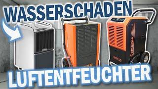 Beste WASSERSCHADEN LUFTENTFEUCHTER 2024  40L50L60L Luftentfeuchter Vergleich [upl. by Enirual]