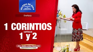 Enseñanza 1 de corintios 1 y 2 Hna María Luisa Piraquive IDMJI [upl. by Ahsilahk]