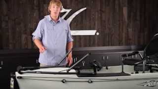 Hobie HBar installation Mirage Pro Angler [upl. by Alrich476]