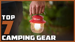 Amazons Top 10 Camping Gear Essentials for Outdoor Enthusiasts [upl. by Gabbey]