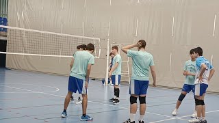 2aDivjuvmasc Campionat A Volei Mataró CNS Blau [upl. by Eidoow958]