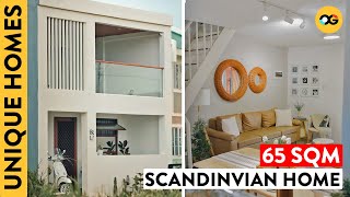 Simplicity at Its Finest Explore This Minimalist Scandinavian Townhouse in Bulacan  OG [upl. by Kulsrud]