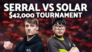 SERRAL vs SOLAR  42000 Masters Coliseum 7 Bo3 ZvZ  StarCraft 2 [upl. by Evin]