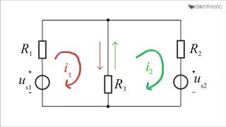 回路电流方程列写 [upl. by Eimirej462]