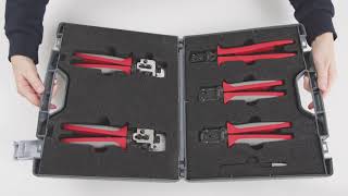 Rosenberger HMTD® Hand Crimping Tool Kit E6W003SET  English [upl. by Nylaret716]