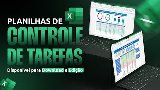 Controle de Tarefas no Excel  Link na Descrição do Vídeo [upl. by Blockus324]