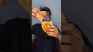 Trying frozen cheese paratha 🤤  link in homepage  Janibhaivlogs trending shorts [upl. by Ainival]