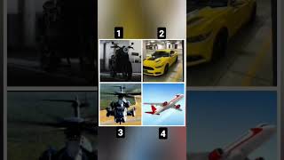 Guess the vehicle voice iq level test 1M follow [upl. by Sivolc]