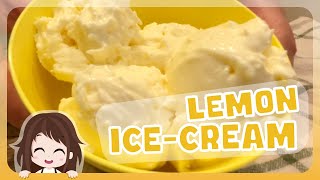 🍋 3ingredients Lets make Lemon Icecream Together  Creamy fast and easy  Cook with me [upl. by Marina]