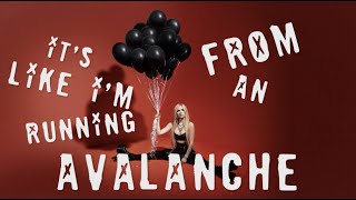 Avril Lavigne  Avalanche Official Lyric Video [upl. by Markland96]